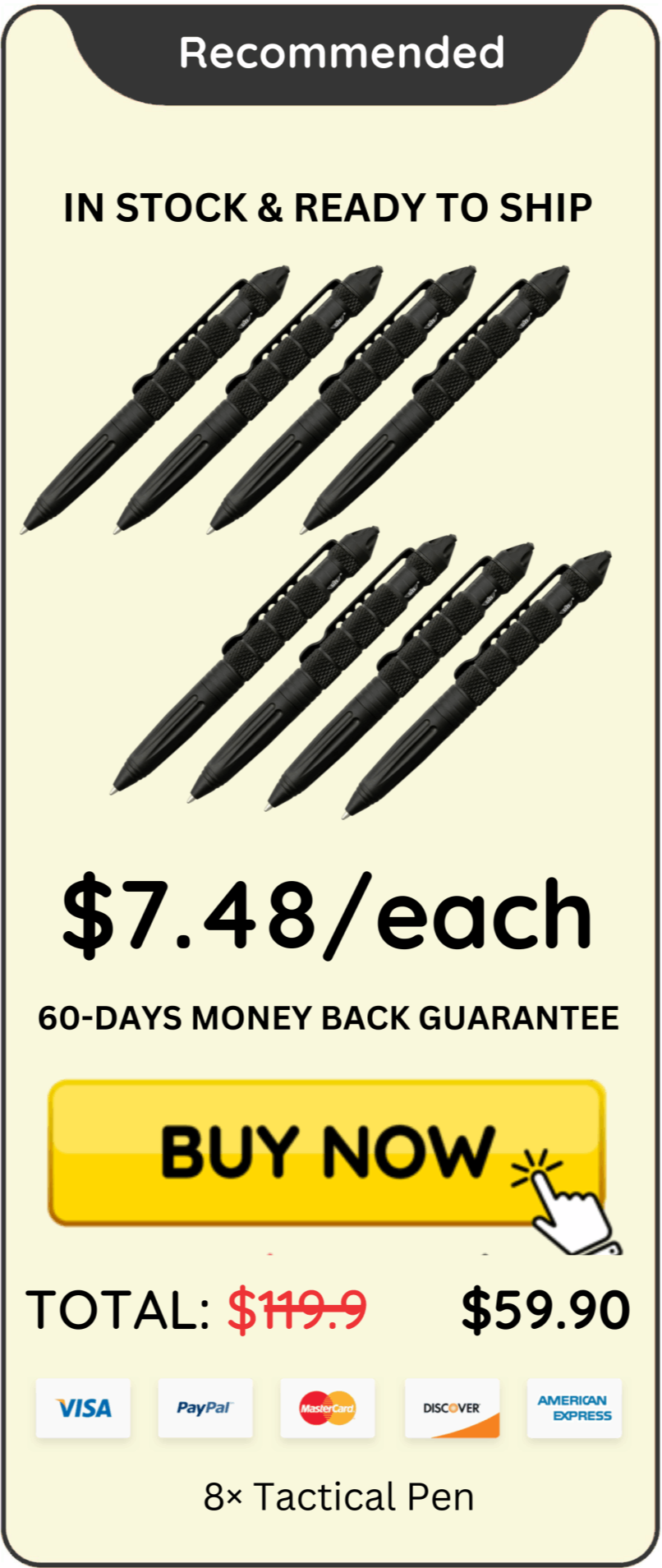 Tactical Pen Package price